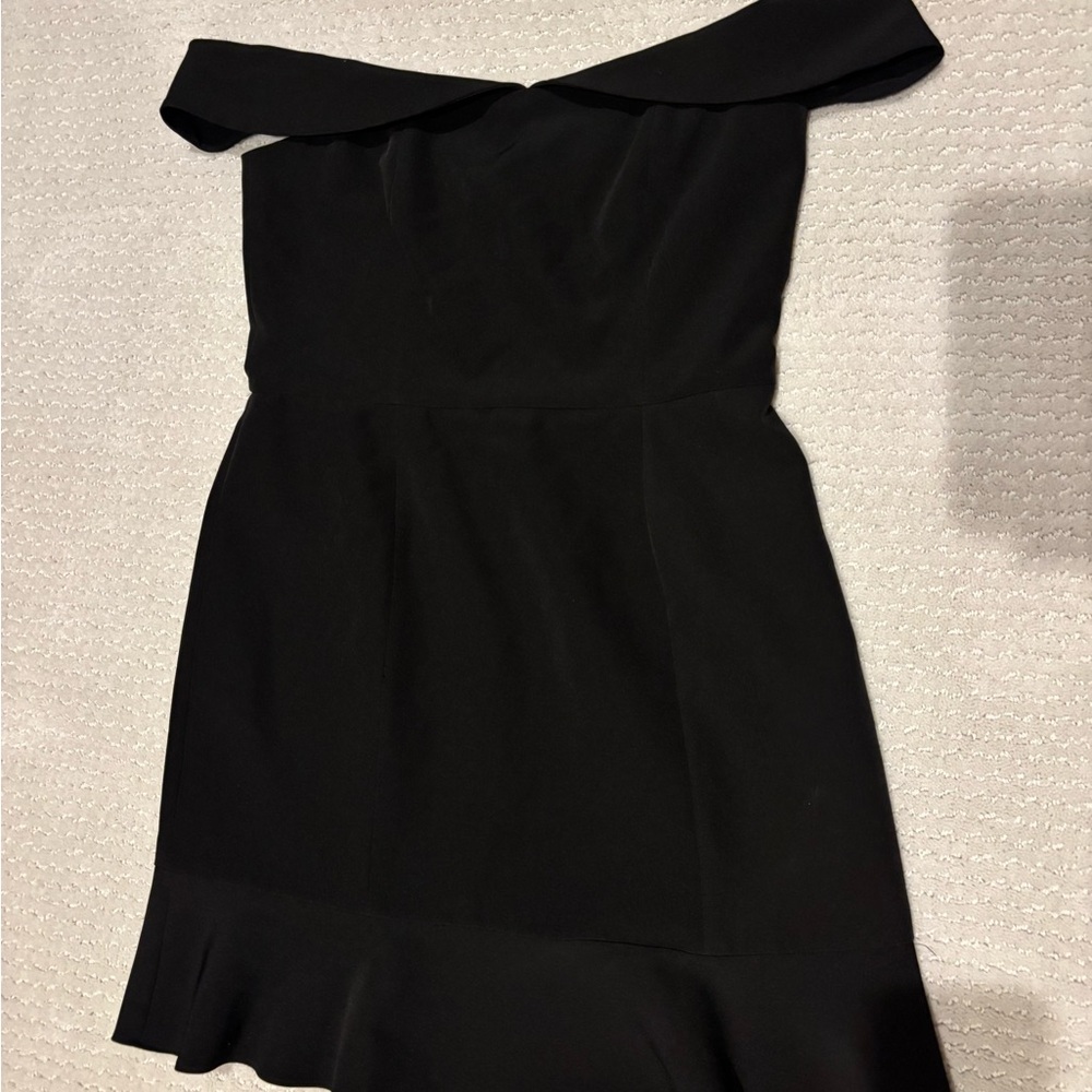 Gianni Bini Black Strapless Dress